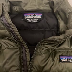 Boys green Patagonia jacket